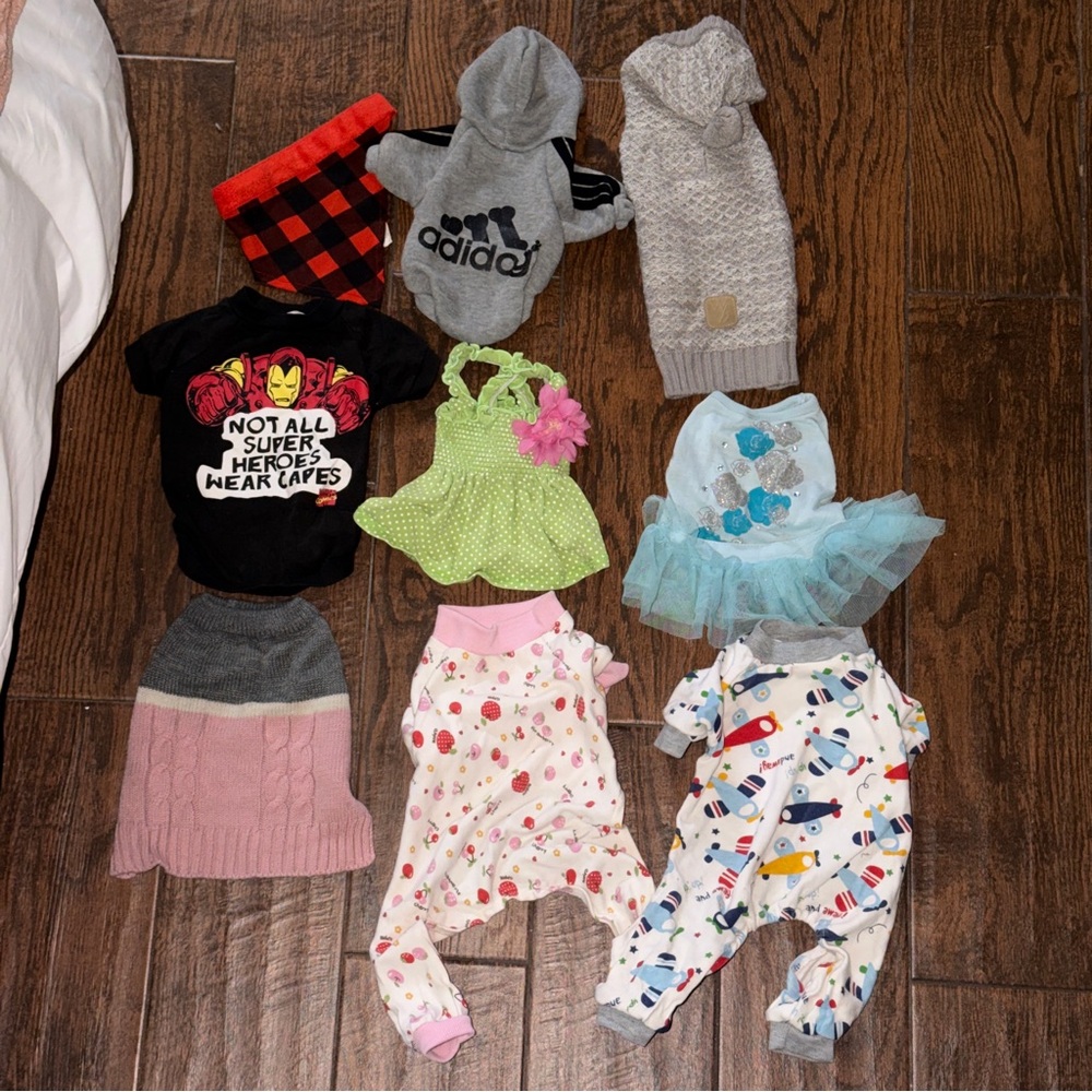 Assorted Pet Outfits